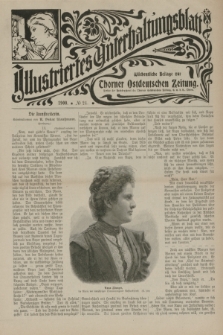 Illustriertes Unterhaltungsblatt : Wöchentliche Beilage zur Thorner Ostdeutschen Zeitung. 1900, № 24 ([10 Juni])