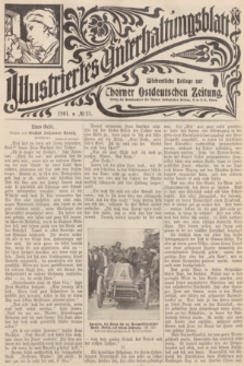 Illustriertes Unterhaltungsblatt : Wöchentliche Beilage zur Thorner Ostdeutschen Zeitung. 1901, № 31 ([28 Juli])
