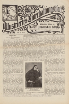 Illustriertes Unterhaltungsblatt : Wöchentliche Beilage zur Thorner Ostdeutschen Zeitung. 1902, № 22 ([25 Mai])