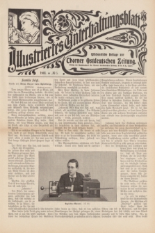 Illustriertes Unterhaltungsblatt : Wöchentliche Beilage zur Thorner Ostdeutschen Zeitung. 1903, № 5 ([25 Januar])