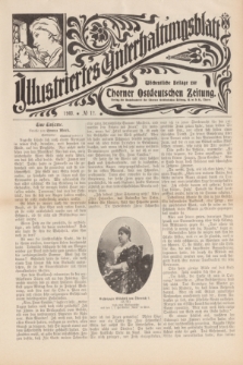 Illustriertes Unterhaltungsblatt : Wöchentliche Beilage zur Thorner Ostdeutschen Zeitung. 1903, № 12 ([15 März])