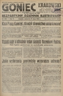 Goniec Krakowski : bezpartyjny dziennik popularny. 1922, nr 202