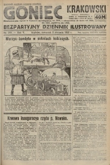 Goniec Krakowski : bezpartyjny dziennik popularny. 1922, nr 209