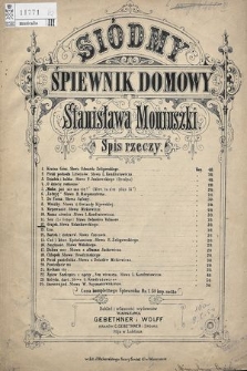 Siódmy śpiewnik domowy. 12., Grajek