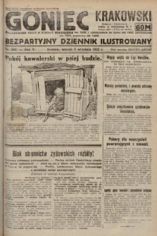 Goniec Krakowski : bezpartyjny dziennik popularny. 1922, nr 242