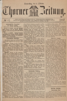 Thorner Zeitung. 1867, № 3 (3 Oktober)