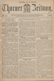 Thorner Zeitung. 1867, № 51 (28 November)