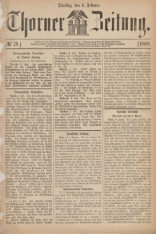 Thorner Zeitung. 1868, № 29 (4 Februar)