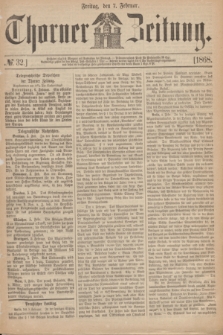 Thorner Zeitung. 1868, № 32 (7 Februar)