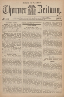 Thorner Zeitung. 1868, № 48 (26 Februar)