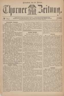 Thorner Zeitung. 1868, № 51 (29 Februar)
