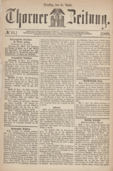 Thorner Zeitung. 1868, № 93 (21 April)