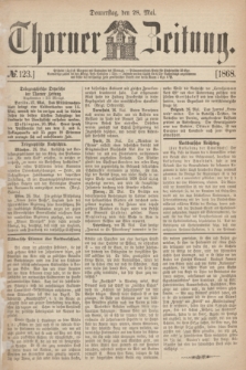 Thorner Zeitung. 1868, № 123 (28 Mai)