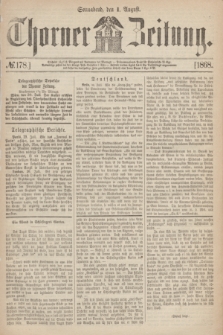 Thorner Zeitung. 1868, № 178 (1 August)