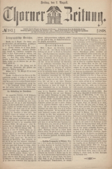 Thorner Zeitung. 1868, № 183 (7 August)