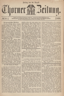 Thorner Zeitung. 1868, № 201 (28 August)