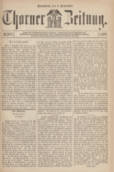 Thorner Zeitung. 1868, № 208 (5 September)