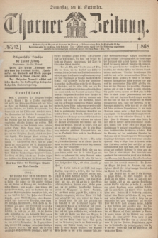 Thorner Zeitung. 1868, № 212 (10 September)