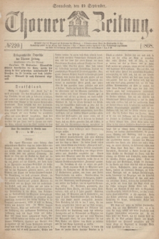 Thorner Zeitung. 1868, № 220 (19 September)