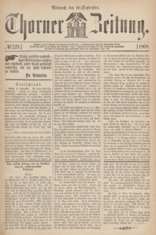 Thorner Zeitung. 1868, № 229 (30 September)