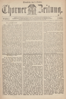 Thorner Zeitung. 1868, № 232 (3 October)