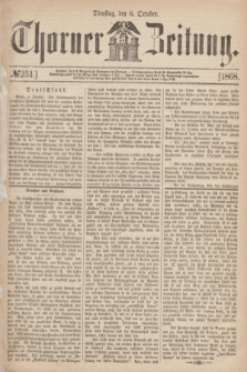 Thorner Zeitung. 1868, № 234 (6 October)