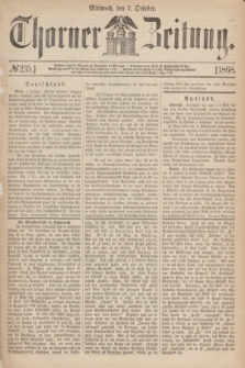 Thorner Zeitung. 1868, № 235 (7 October)