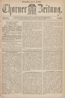 Thorner Zeitung. 1868, № 236 (8 October)