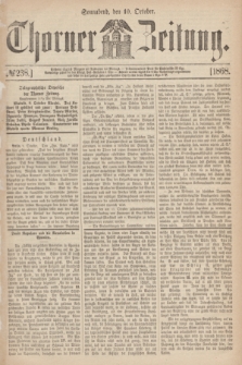 Thorner Zeitung. 1868, № 238 (10 October)