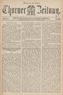 Thorner Zeitung. 1868, № 243 (16 October)