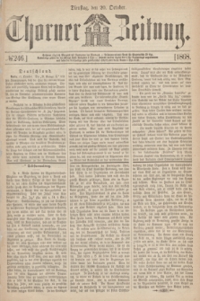 Thorner Zeitung. 1868, № 246 (20 October)