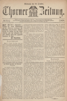 Thorner Zeitung. 1868, № 253 (28 October)
