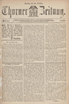 Thorner Zeitung. 1868, № 255 (30 October)