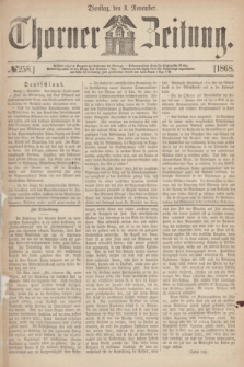 Thorner Zeitung. 1868, № 258 (3 November)