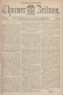 Thorner Zeitung. 1868, № 266 (12 November)