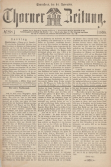Thorner Zeitung. 1868, № 268 (14 November)