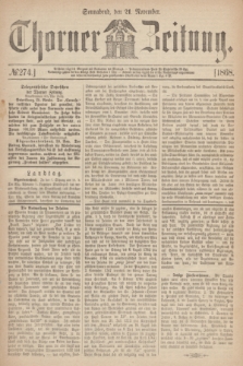 Thorner Zeitung. 1868, № 274 (21 November)