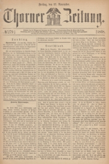 Thorner Zeitung. 1868, № 279 (27 November)