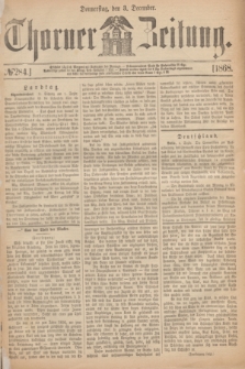 Thorner Zeitung. 1868, № 284 (3 December)