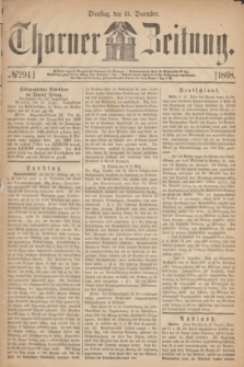 Thorner Zeitung. 1868, № 294 (15 December)