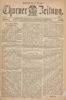 Thorner Zeitung. 1868, № 296 (17 December)