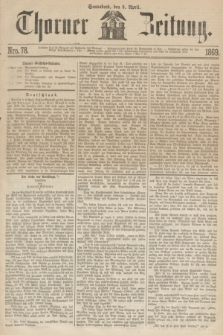 Thorner Zeitung. 1869, Nro. 78 (3 April)