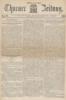 Thorner Zeitung. 1869, Nro. 86 (13 April)