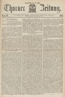 Thorner Zeitung. 1869, Nro. 110 (13 Mai)