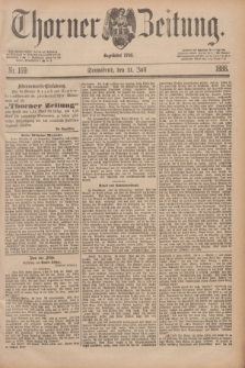 Thorner Zeitung : Begründet 1760. 1888, Nr. 169 (21 Juli)