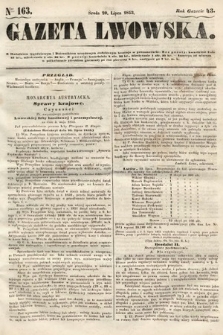 Gazeta Lwowska. 1853, nr 163