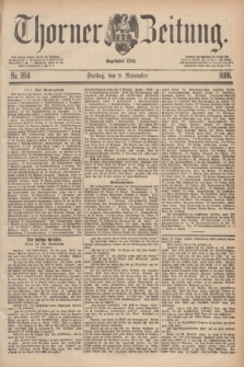 Thorner Zeitung : Begründet 1760. 1888, Nr. 264 (9 November)