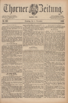 Thorner Zeitung : Begründet 1760. 1888, Nr. 284 (2 December) + dod.