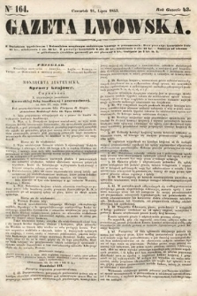 Gazeta Lwowska. 1853, nr 164
