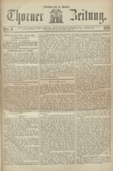 Thorner Zeitung. 1870, Nro. 8 (11 Januar)